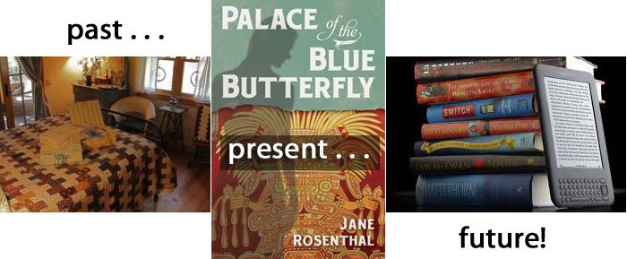 book-montage Jane's Book Journey