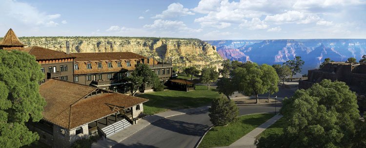 El Tovar mountain panorama